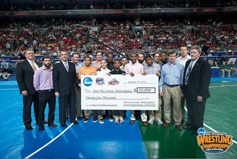 NCAA Makes $25,000 Donation to Beat the Streets Philadelphia